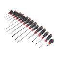 Tekton High-Torque Chrome Blade Screwdriver Set, 16-Pc. (#0-#3, 1/8-5/16 in.) DRV43008